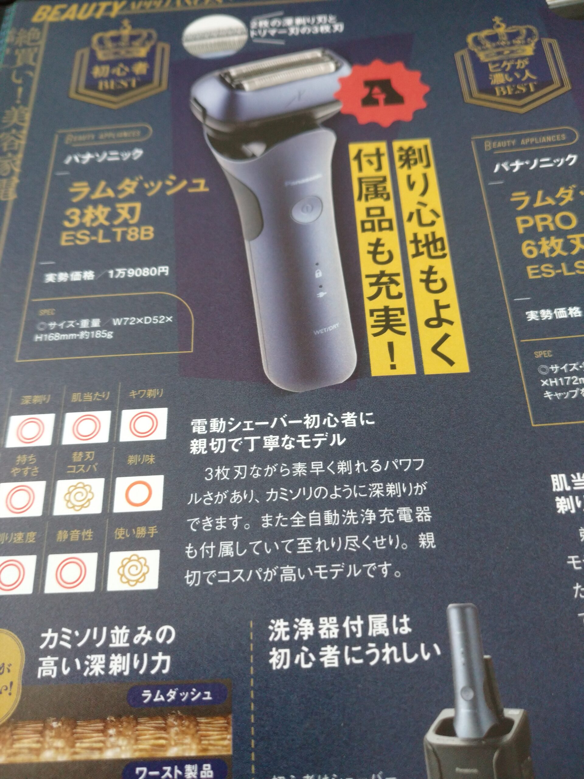 雑誌LDK「パナソニックの電動シーバー」