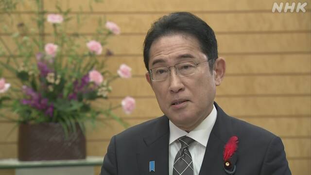 岸田首相の写真　NHKから引用